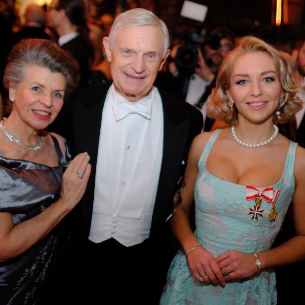 Christine Zach, Thomas Schäfer-Elmayer und Lidia Baich