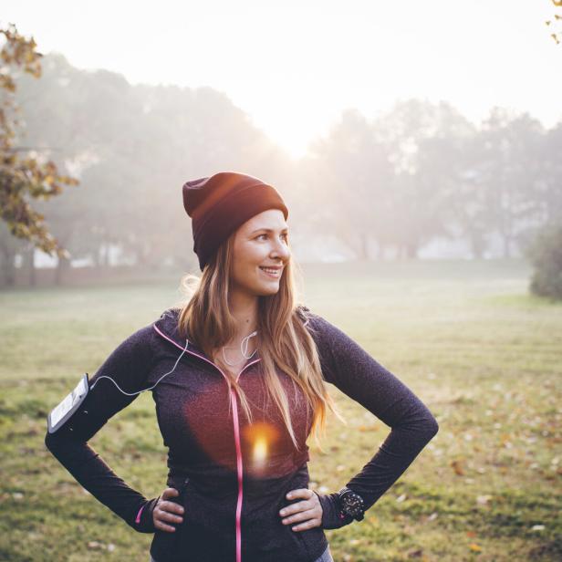 Staying fit and healthy.