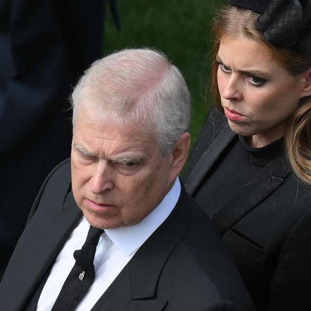 Andrew und seine Tochter Prinzessin Beatrice