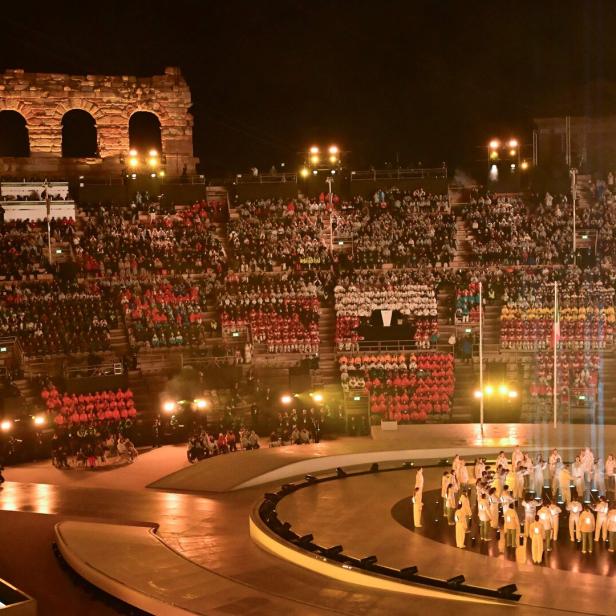 Die Schlussfeier in Verona