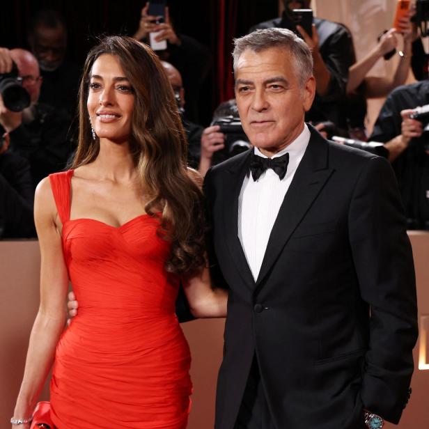 Amal und George Clooney