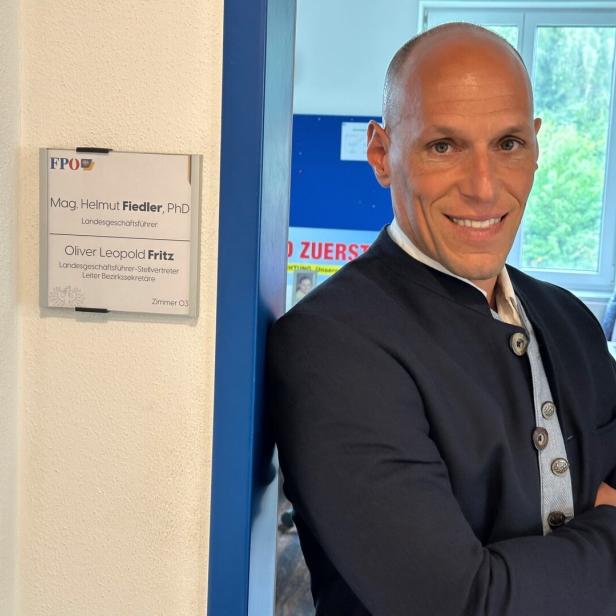 FPÖ-Landesgeschäftsführer Helmut Fiedler