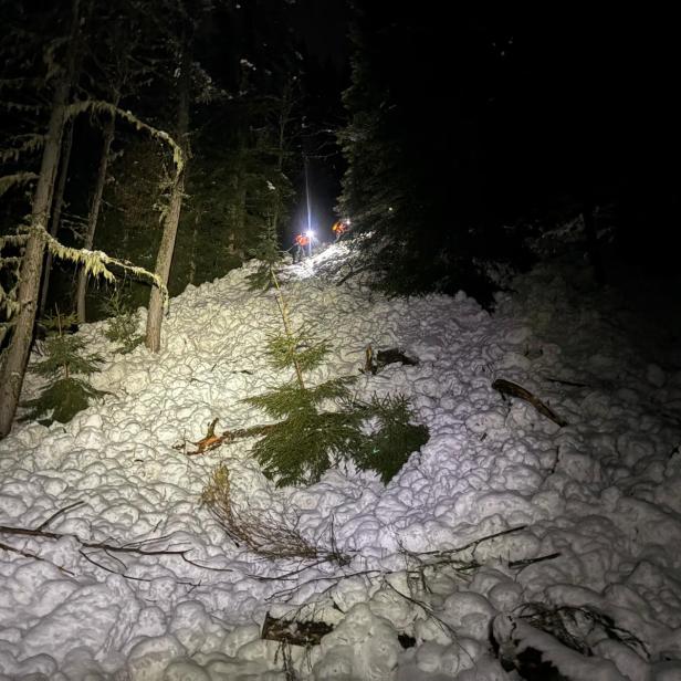 Suche nach Verschüttetem