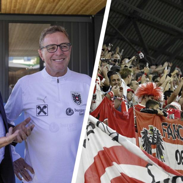 Josef Pröll und Ralf Rangnick