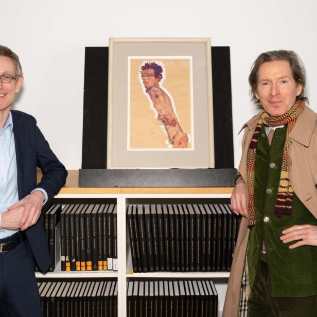 Ralph Gleis und Wes Anderson