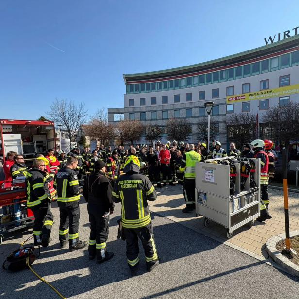 Wirtschaftskammer Eisenstadt wird evakuiert.