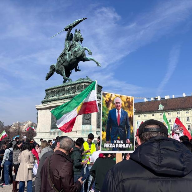 Iran-Demo in Wien