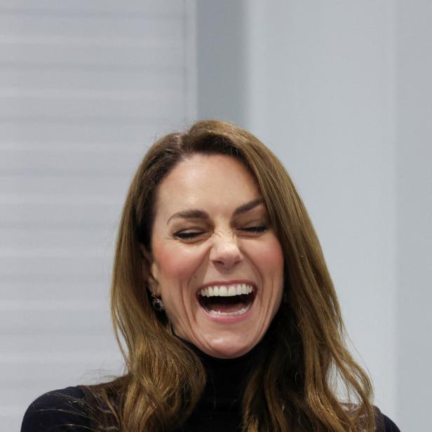 Princess Kate lacht