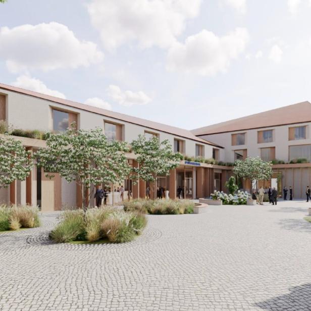 Entwurf eines Gebäudes