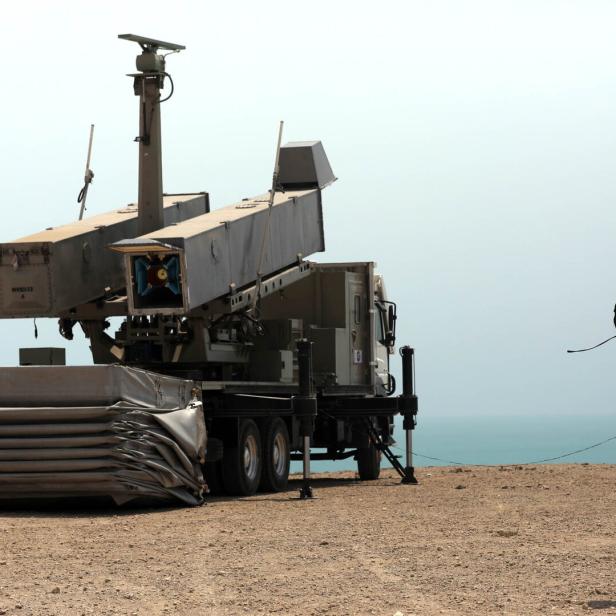 Iranischer Mehrfachraketenwerfer