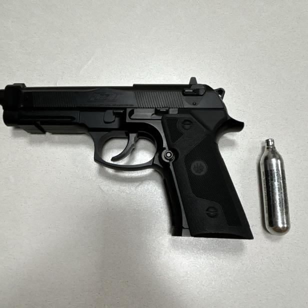 Bankraub haringsee waffe