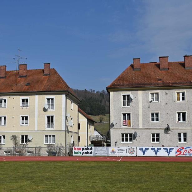 Wohnhäuser in der Friedrich-Ludwig-Jahn-Gasse in Waidhofen/Ybbs