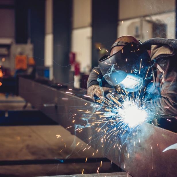 Industrial Welder With Torch