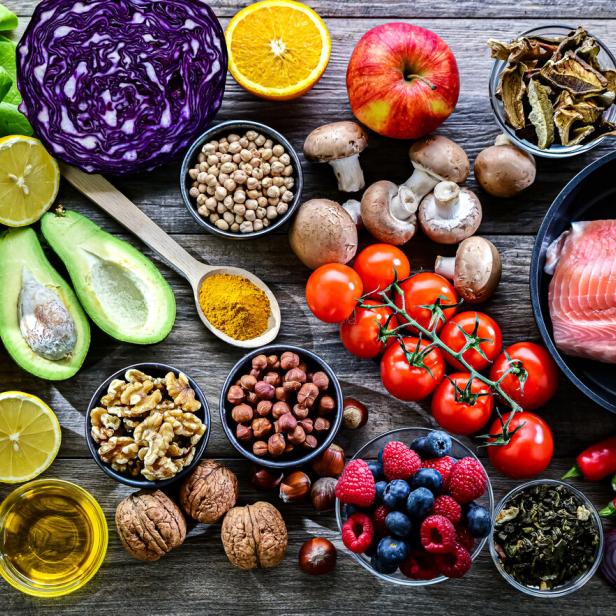 Foods representing anti-inflammatory diet