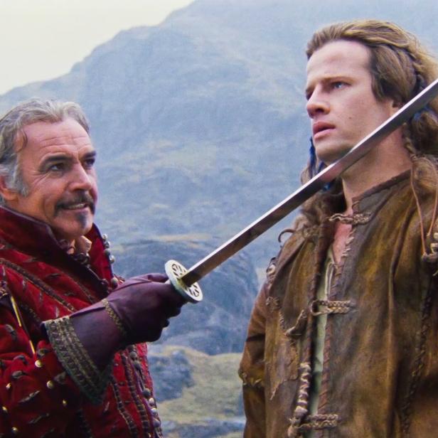 Sean Connery und Christopher Lambert in "Highlander"