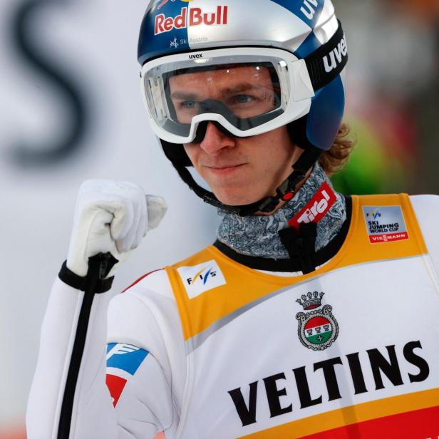 Daniel Tschofenig hatte in Lahti viel Grund zum Jubeln