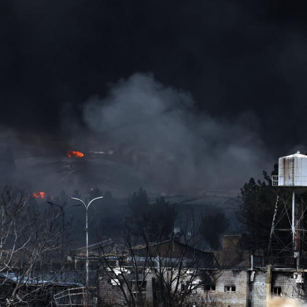Israeli and US airstrikes targeted Tehrans oil refinery