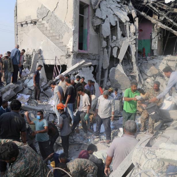 FILE PHOTO: US says it wouldn't deliberately target a school after Iran said over 160 killed in strike