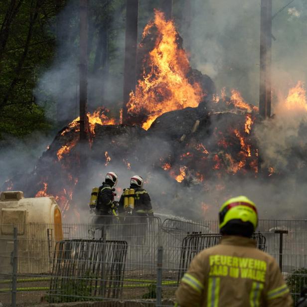 Brand auf Bauernhof in NÖ