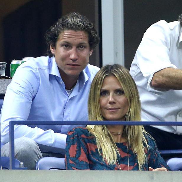 Vito Schnabel und Heidi Klum