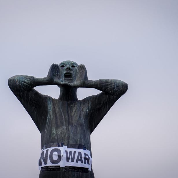 Ukraine-Konflikt - Protest in Berlin