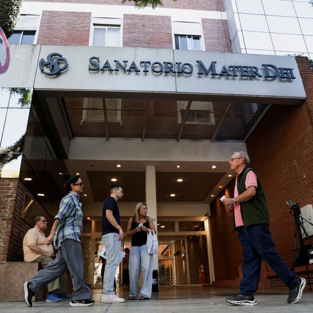 Das Spital, in dem sich Stevie Young derzeit befindet