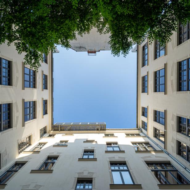 Low Angle View Of Building Against Sky