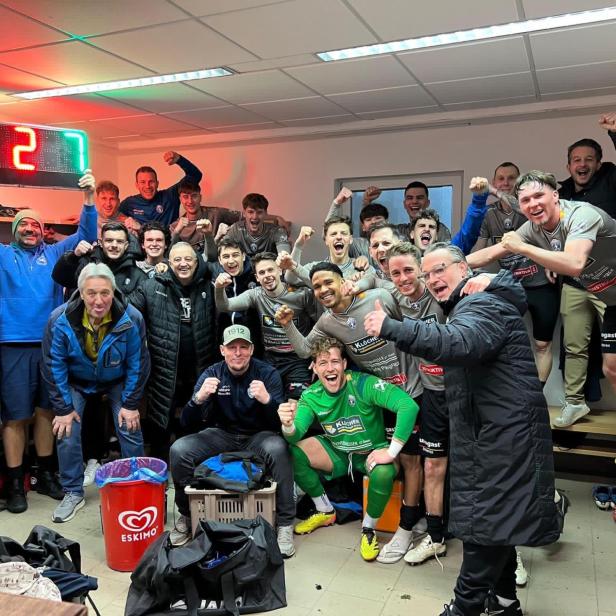 SV Oberwart widmet den Sieg ihrer Nummer 27 Fabio Kedl