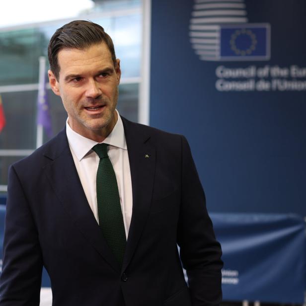 Schwedens Migrationsminister Johan Forssell.