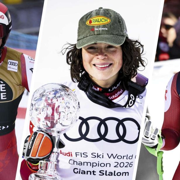 Gesichter des ÖSV: Vincent Kriechmayr beendete die Durststrecke in der Abfahrt, Julia Scheib gewann die Riesentorlauf-Kugel, Otmar Striedinger holte null Weltcuppunkte