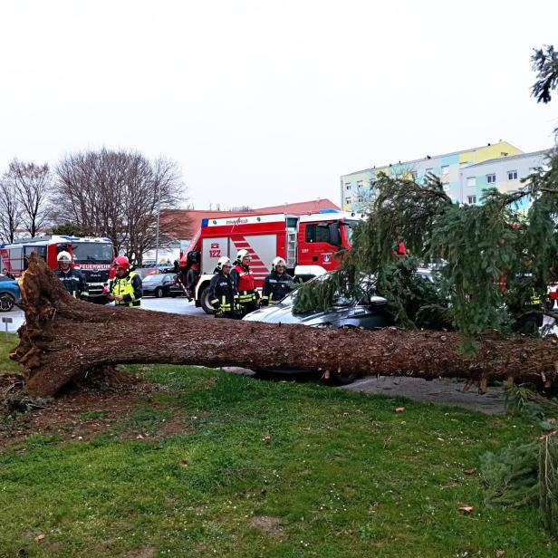 Sturmtief sorgt für massive Schäden und Stromausfälle in Österreich