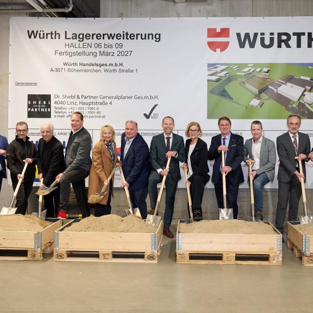 Spartenstich bei Würth