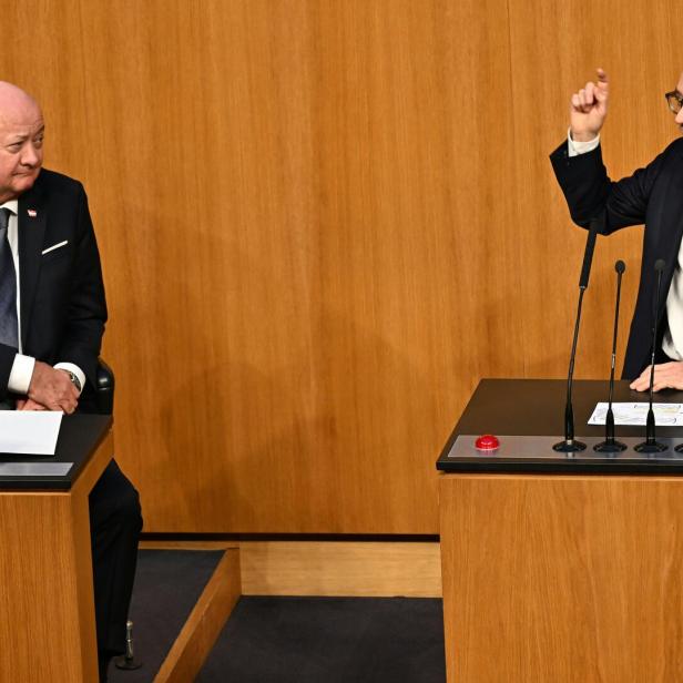 SONDERSITZUNG DES NATIONALRATS: STOCKER / KICKL