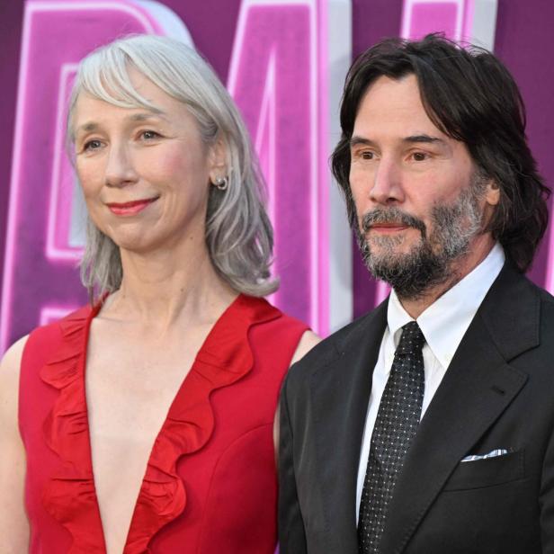  Alexandra Grant und Keanu Reeves bei einer Veranstaltung