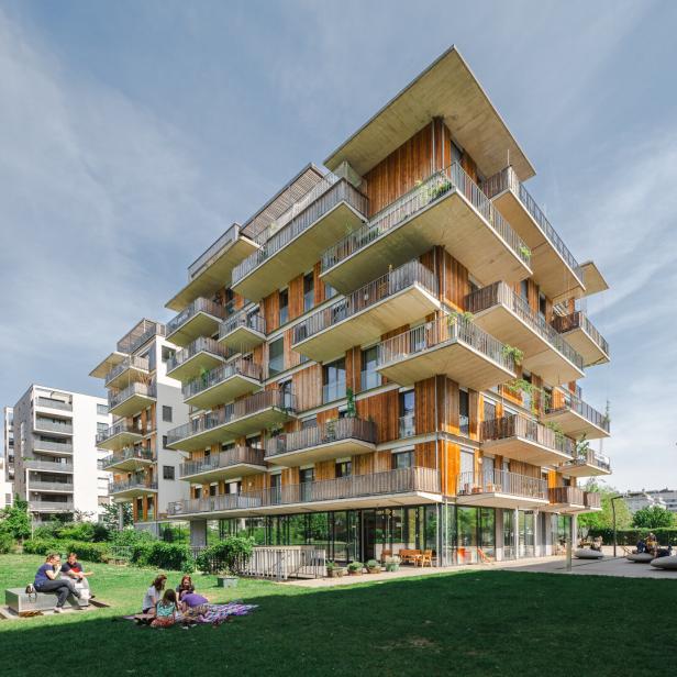 Sieben Stock Dorf, Leopoldstadt, Wohnprojekt