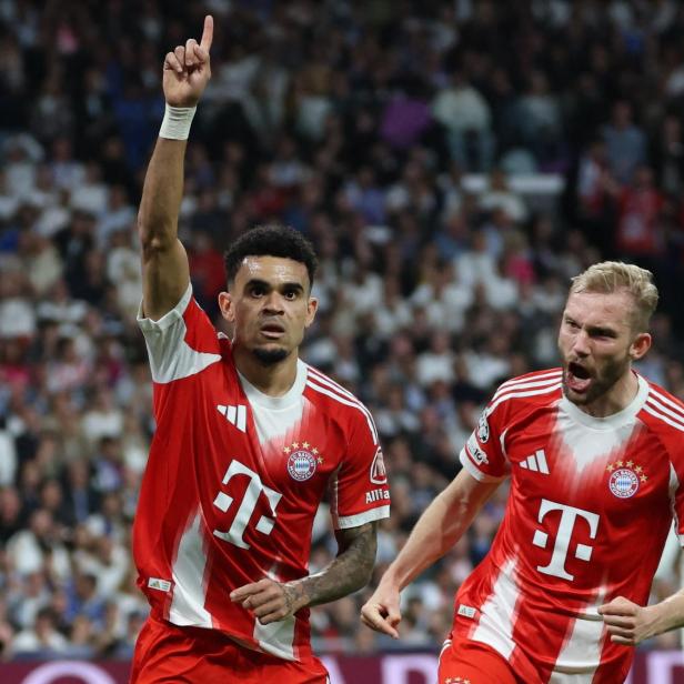 Luis Diaz und Konrad Laimer