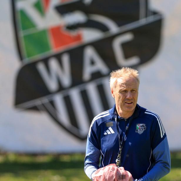 Thomas Silberberger ist bereits der vierte WAC-Trainer in dieser Saison