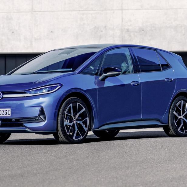 VW ID.3 Neo von seitlich vorne.