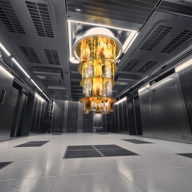 Quantum Computer Lab, 16mm Camera shot.