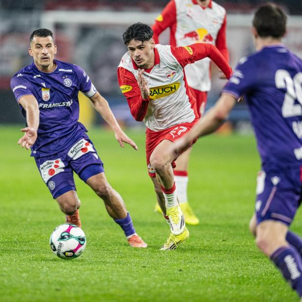 Salzburg zu Gast bei der Austria