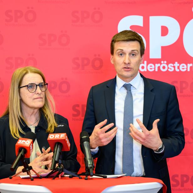 SITZUNG DES ERWEITERTEN SPÖ-LANDESPARTEIPRÄSIDIUMS: KÖNIGSBERGER-LUDWIG (SPÖ) / HERGOVICH (SPÖ)