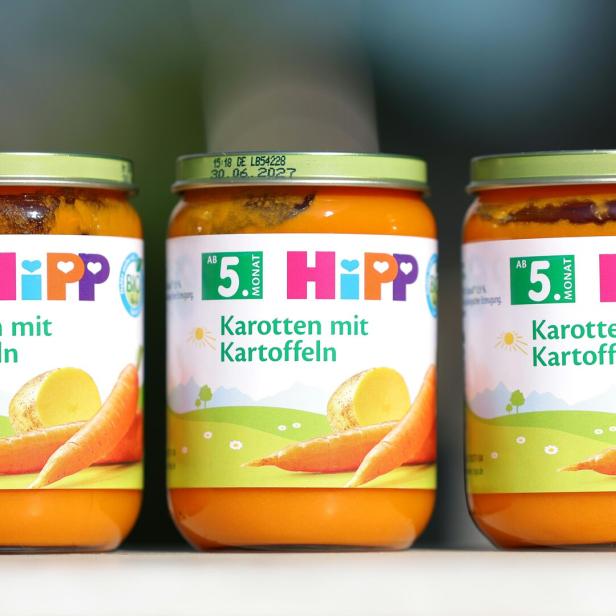 RÜCKRUF ALLER HIPP-GLÄSER BEI SPAR - ERMITTLUNGEN WEGEN MANIPULATION