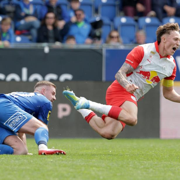 In der 2. Liga treffen Talente wie Verhounig von Liefering (re.) auf Routiniers wie Stendera vom SKN. 