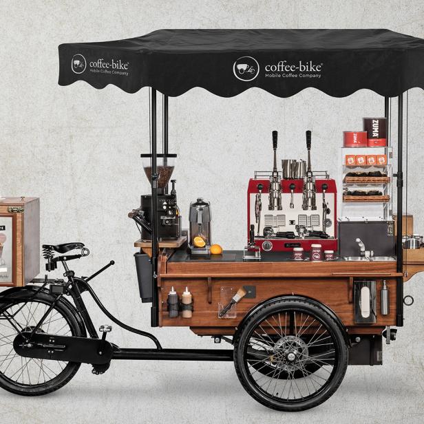 Coffee-Bike Steiermark bietet nachhaltigen Event-Kaffee, mobiles Kaffee-Catering und Barista-Qualität auf Veranstaltungen.