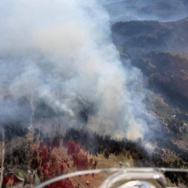 Waldbrand in Kärnten