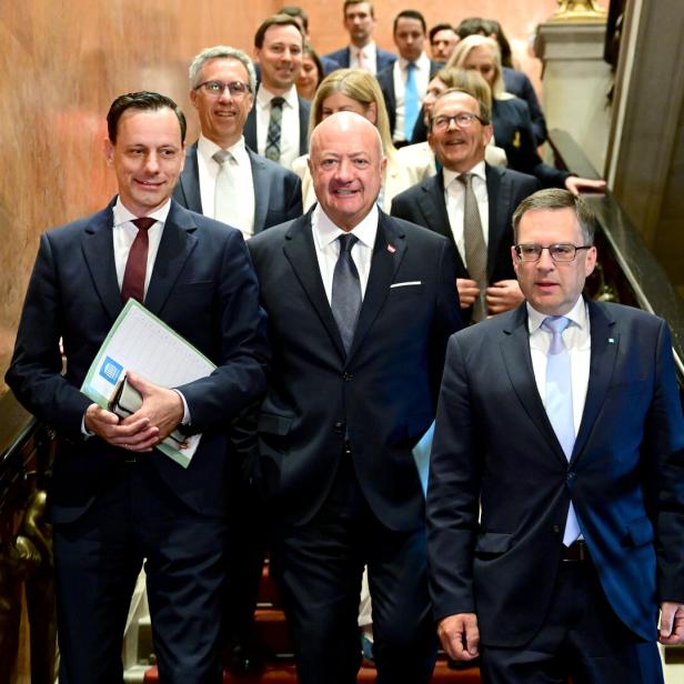 ÖVP-KLUBSITZUNG: GÖDL / NSTOCKER / WÖGINGER