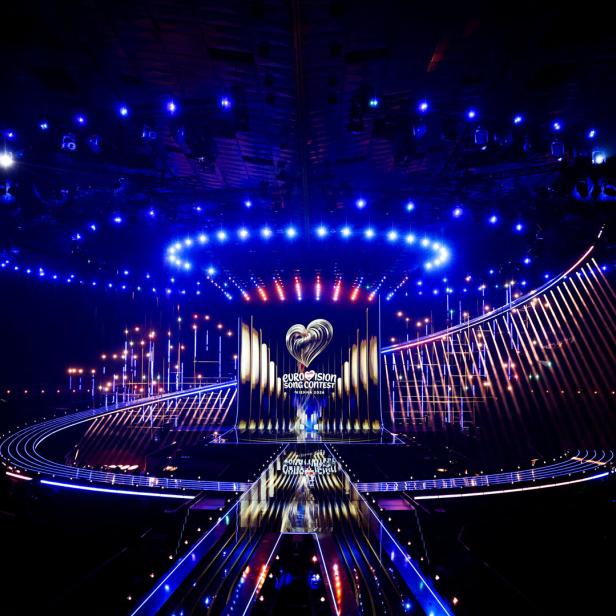Stage opening of the Eurovision Song Contest
