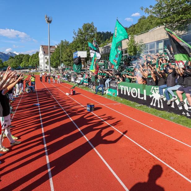 Die Innsbrucker fixierten den Meistertitel in der Regionalliga West