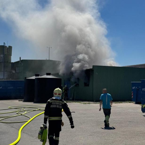 Werkstatt stand in Flammen