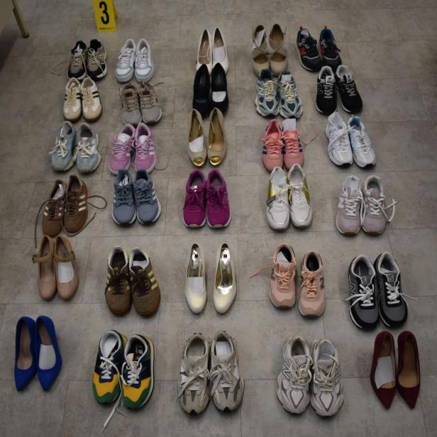 gestohlene Schuhe
